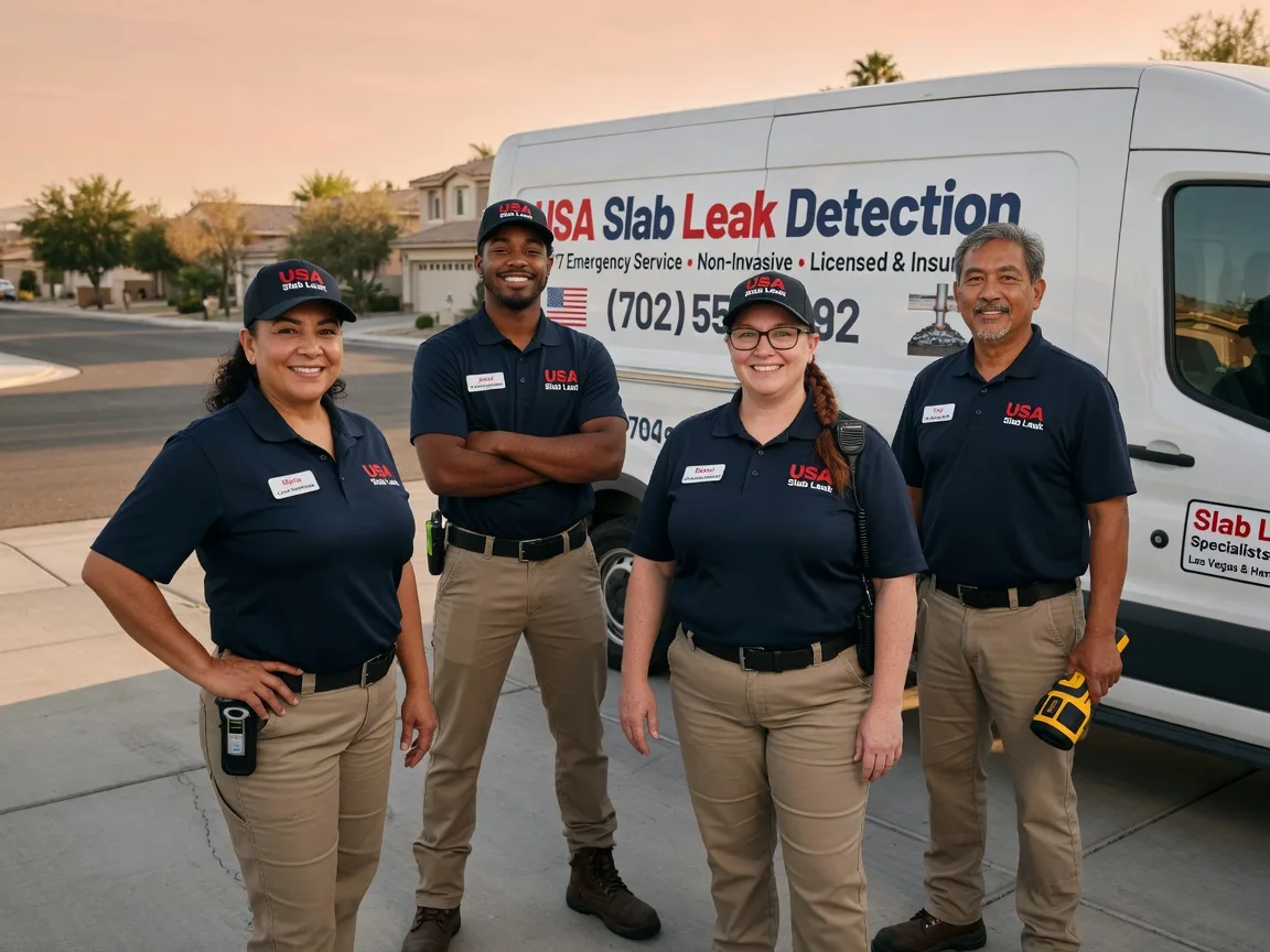 Slab Leak Repair company in Oakford, IL