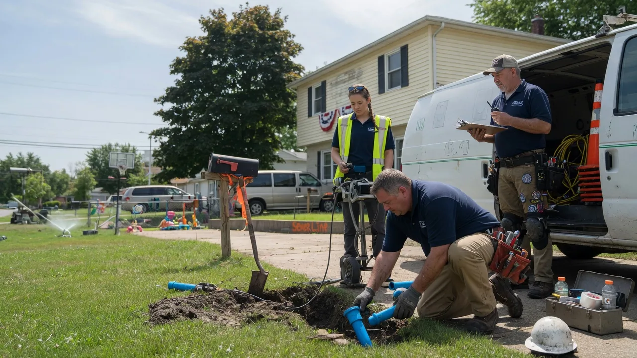 Slab Leak Repair in Oakford, IL near me